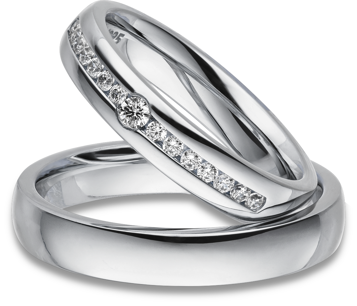 Silber Eheringe | KS-19