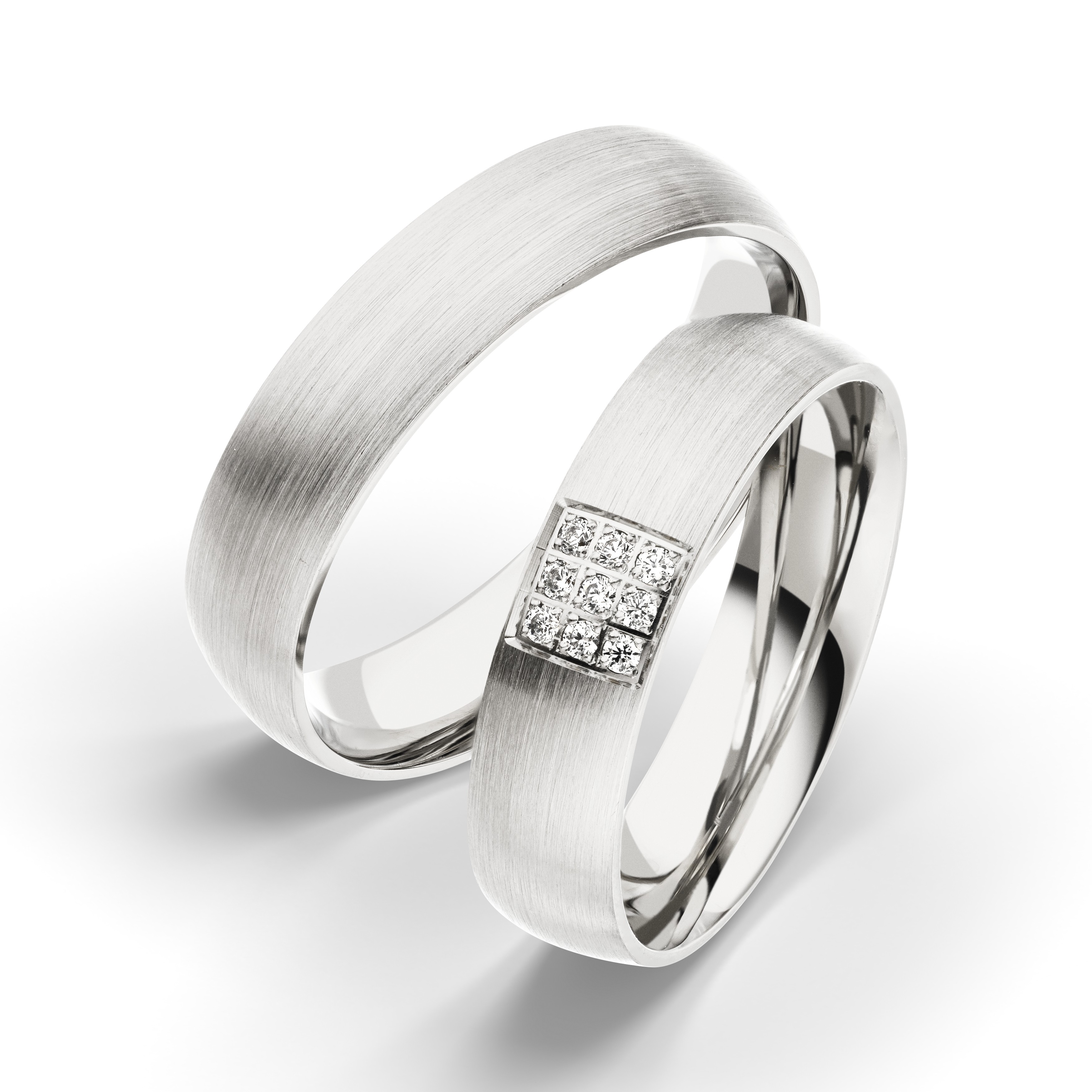 Trauring Weißgold 1380-1