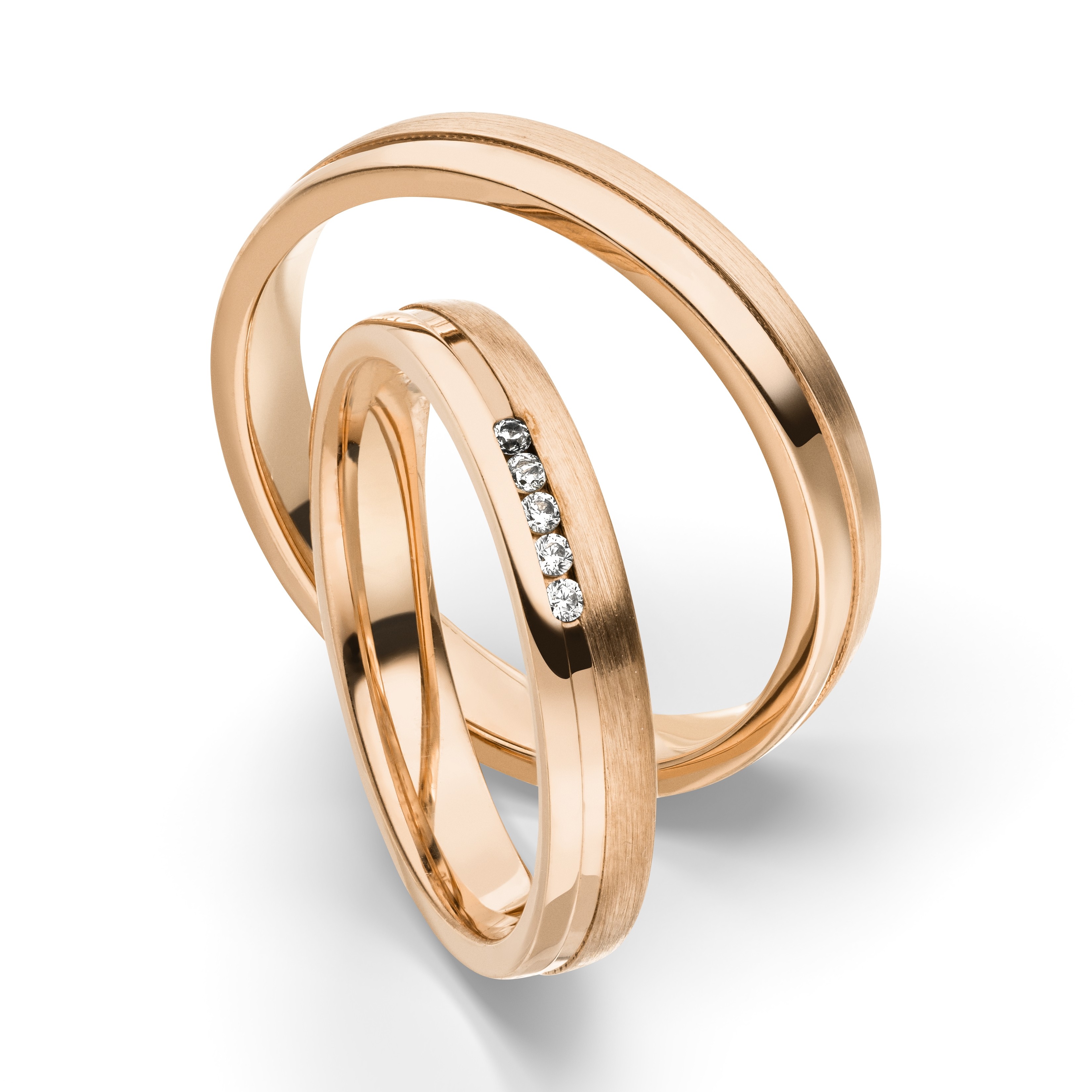 Trauring Rotgold 4178-1